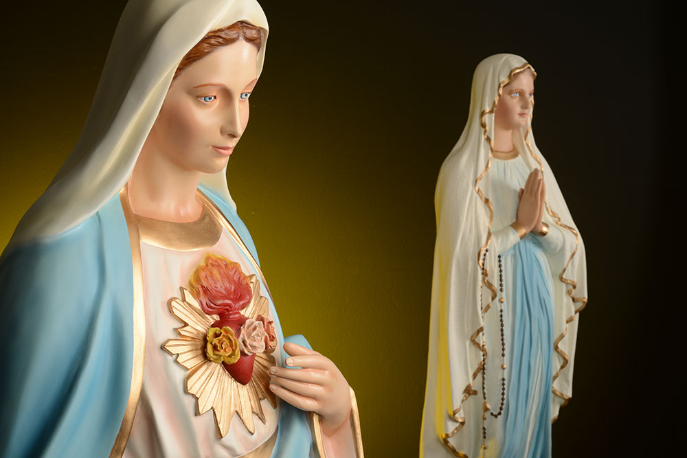 Les statues de la Vierge Marie -  Blog