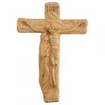 crucifix en lenga christ et vierge