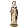 Sainte Catherine de Sienne statue resine 30 cm