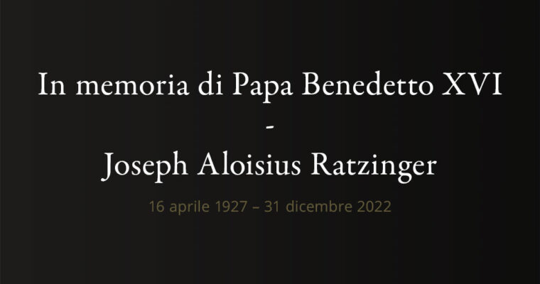 Benoît XVI: l’histoire du pape émérite