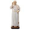statue pape francois en resine 30 cm