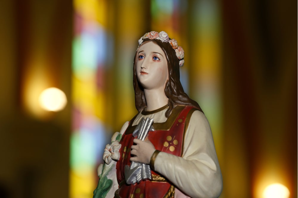 Sainte Philomène: l’histoire de la vierge et martyre