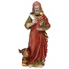 saint luc evangeliste 30 cm statue en resine