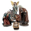 nativite 6 pcs resine 12 cm