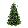 sapin de noel 240 cm poly vert dunant. sapin de noel artificiel modele dunant de la marque winter woodland realis