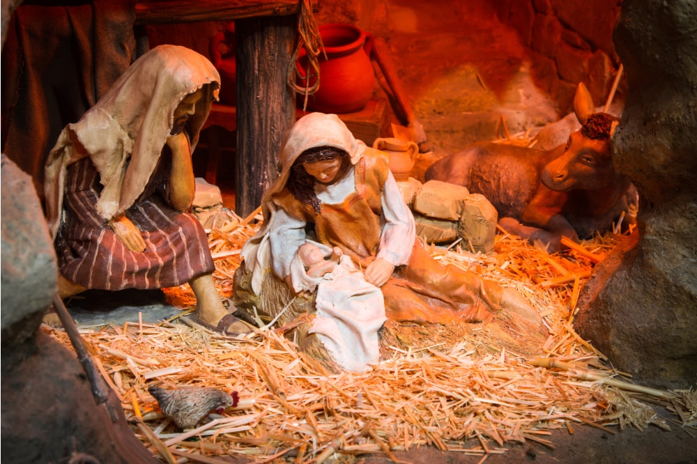 Noël shabby chic : les nativités à thème sur Holyart