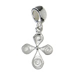 charm bracelet coquille st jacques argent 925