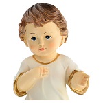 santon enfant jesus tunique 21 cm resine