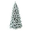 sapin de noel 210 enneige pvc nordend